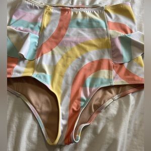 Kortni Jeane Retro Rainbow bottoms